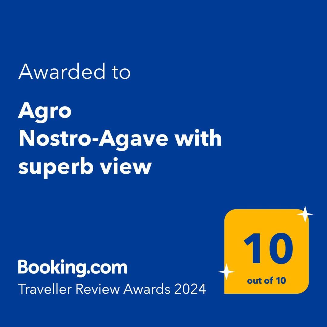 Agro Nostro-Agave With Superb View Villa Ájosz Nikólaosz Kültér fotó